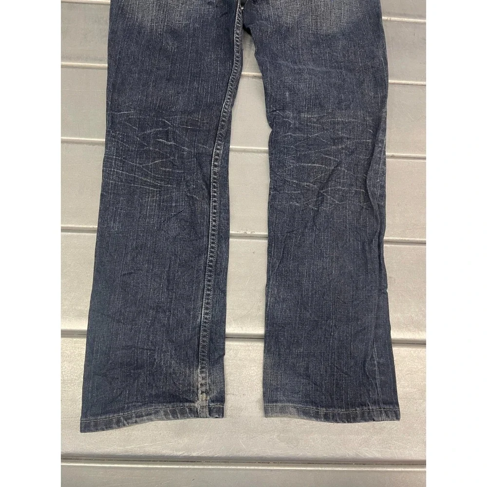Levis 511 Jeans Mens 33X32 Blue Dark‎ Wash Denim Straight Leg